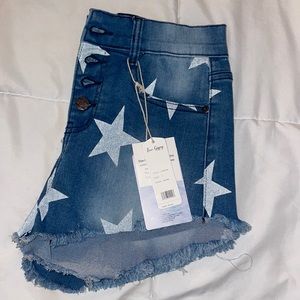 True Gypsy Star Shorts NWT